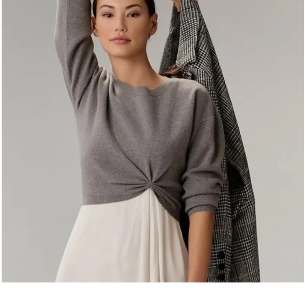 Anthropologie The Gemini Pull-Over Sweater